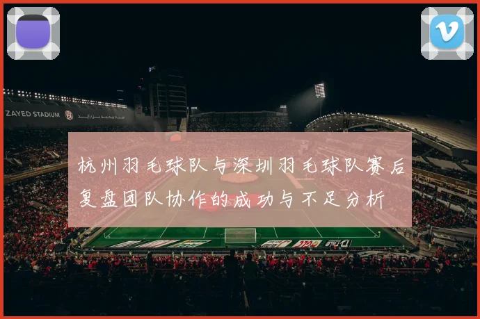 杭州羽毛球队与深圳羽毛球队赛后复盘团队协作的成功与不足分析